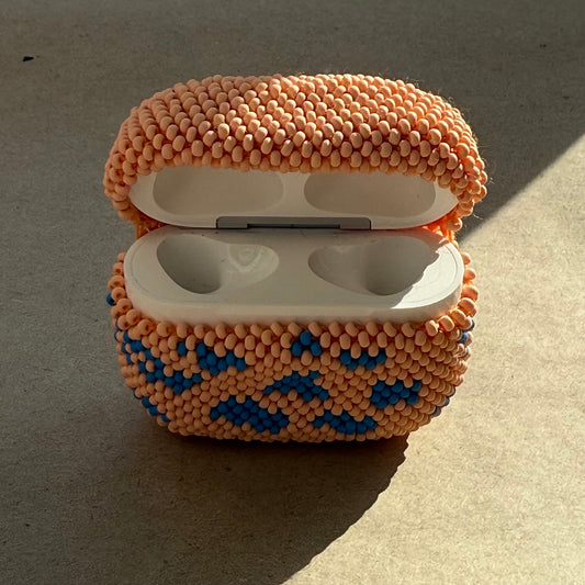 AirPods Case (G3) Bright Touch Light Orange & Blue