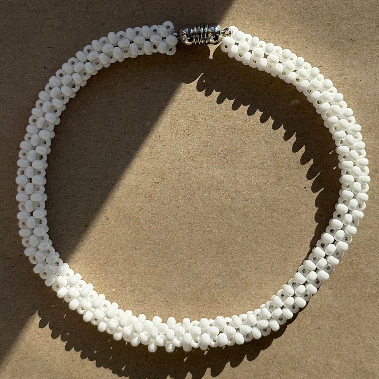 Thick Square Rope Alike Necklace