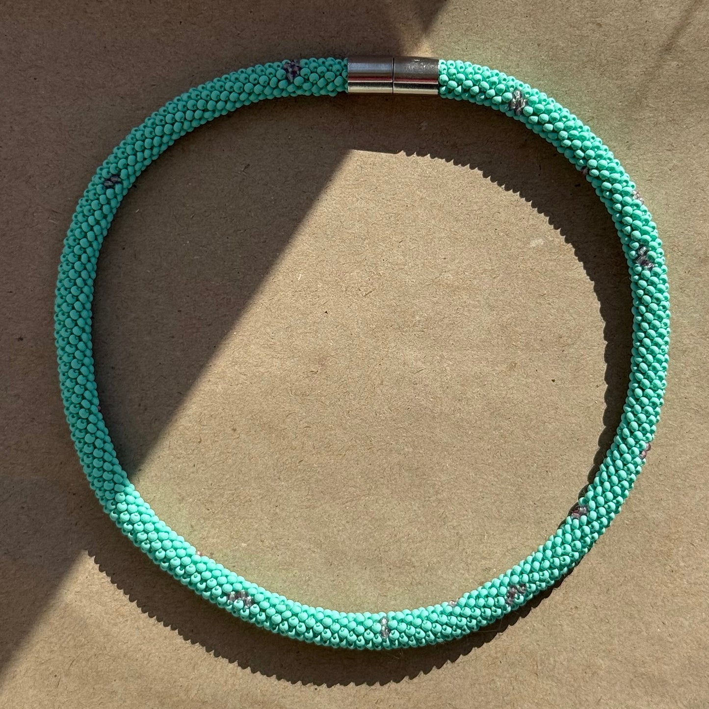 Mint Rope Necklace