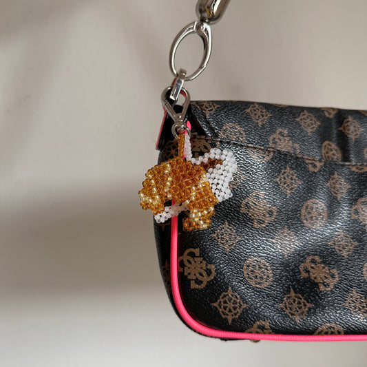 Keychain Croissant & Coffee