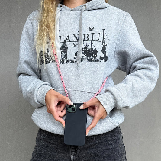 Pink Safari Phone Case Rope