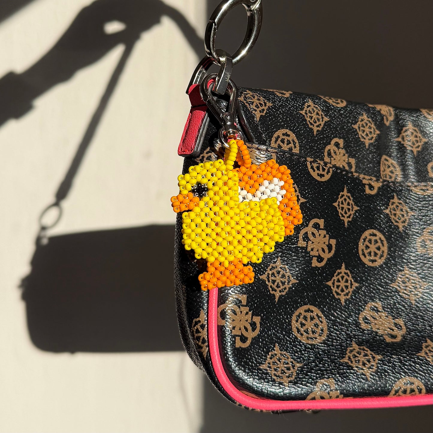 Keychain Duck & Heart