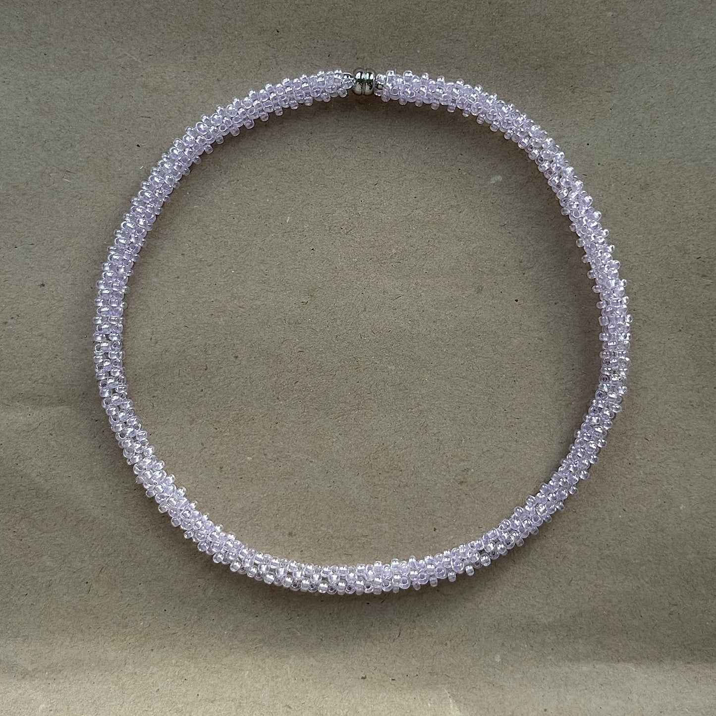 Pastel Square Rope Alike Necklace