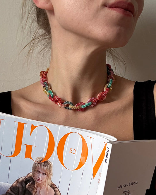 MultiColor Chain Necklace
