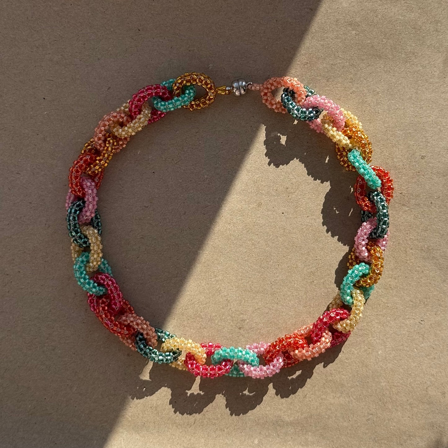 MultiColor Chain Necklace