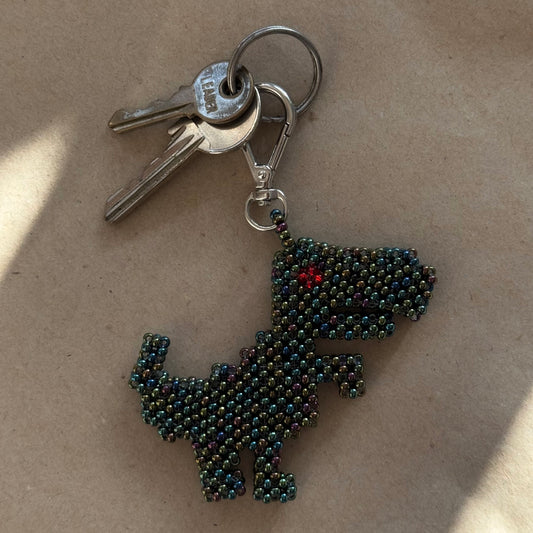 Keychain Dinosaur Dark