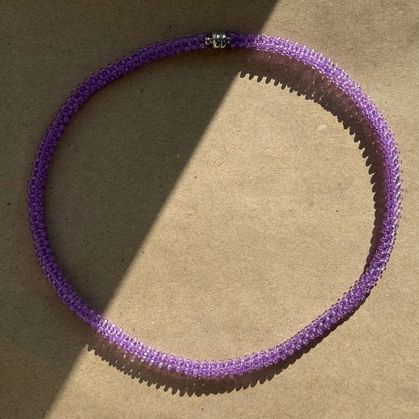 Thin Square Rope Alike Necklace