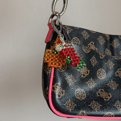 Keychain Tangerine & Christmas Stocking