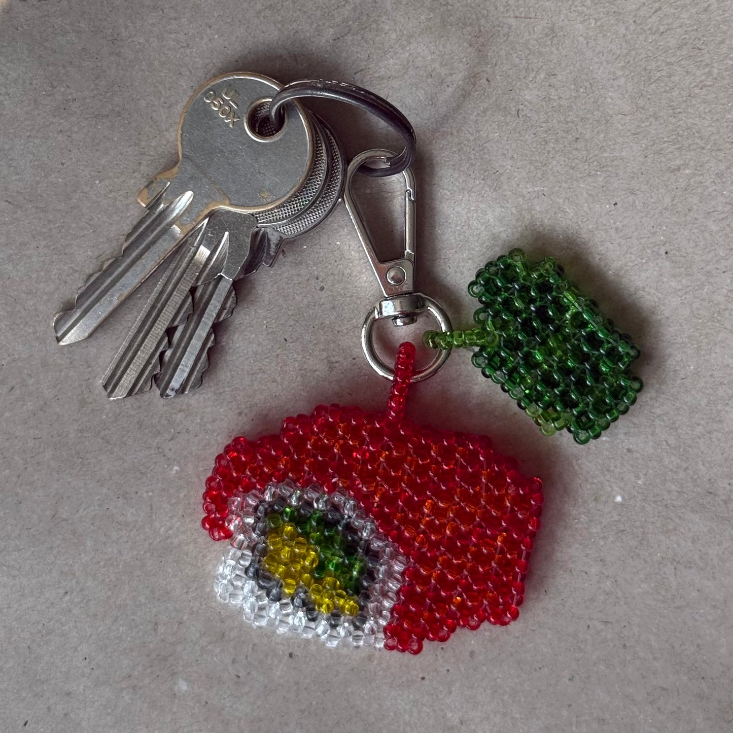 Keychain Sushi & Wasabi
