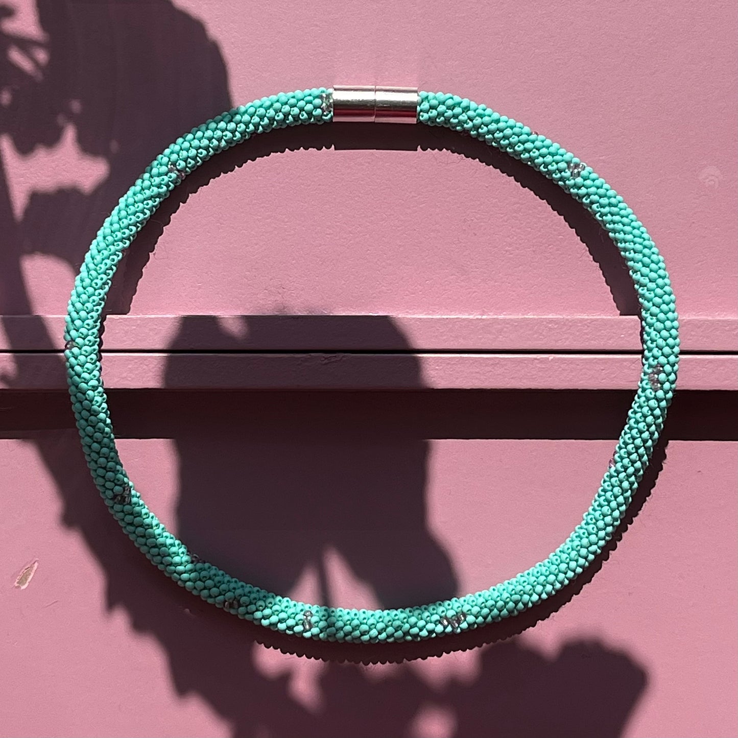 Mint Rope Necklace