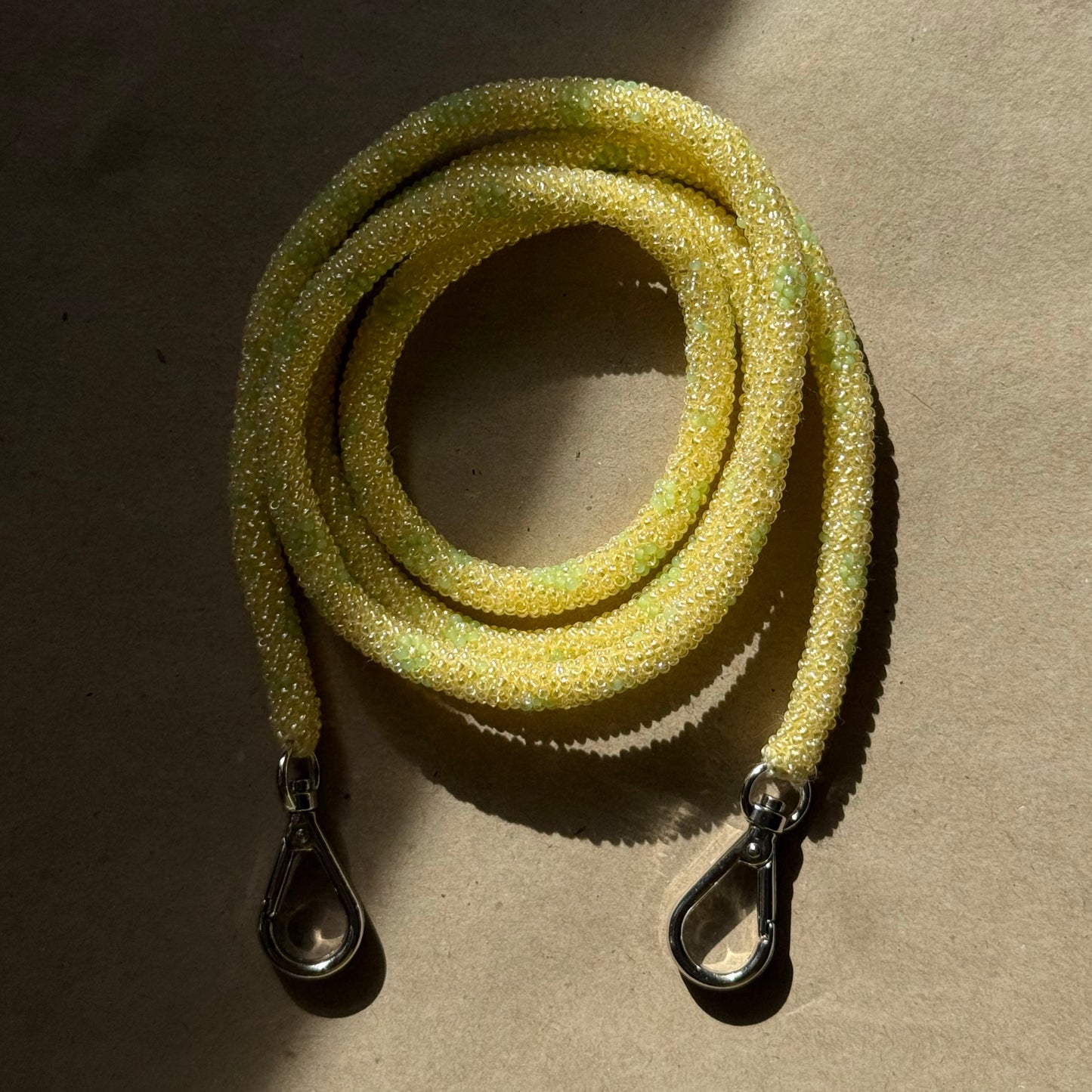 Yellow with Green Spots Phone Case Rope