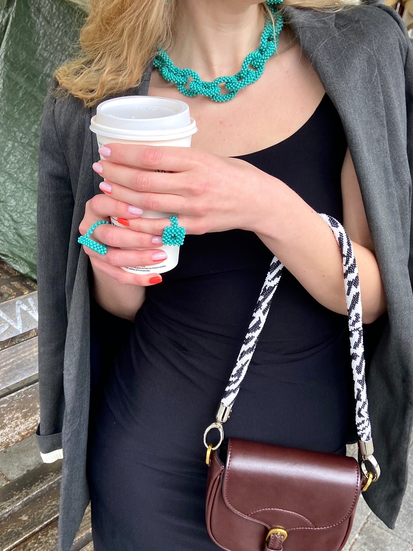 Zebra Bag Strap