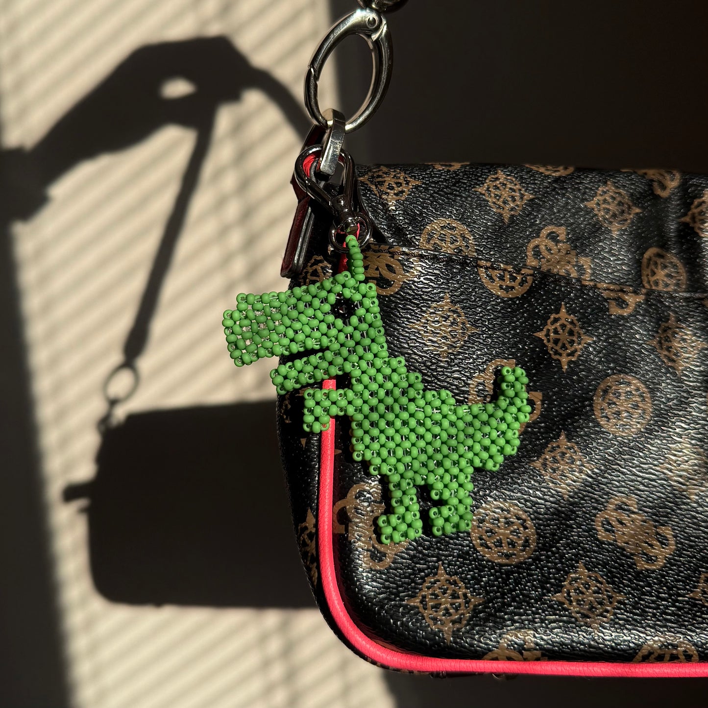 Keychain Dinosaur Green