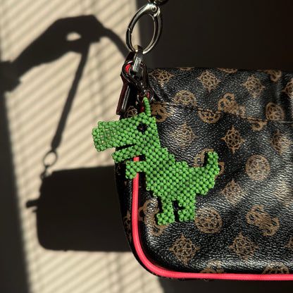 Keychain Dinosaur Green
