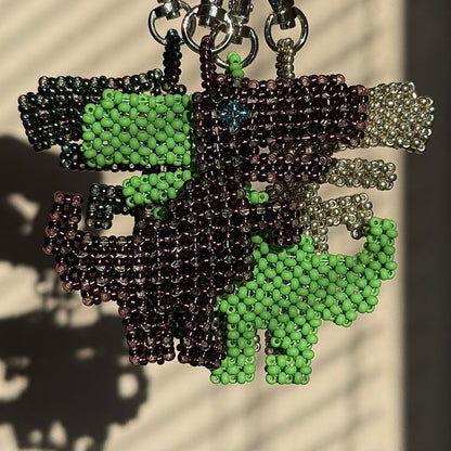 Keychain Dinosaur Silver