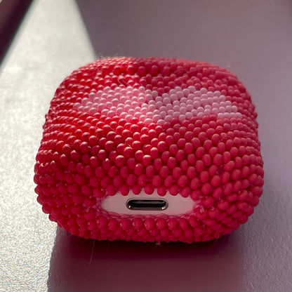 AirPods Case (G2) Bright Touch Red & Heart