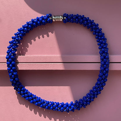Thick Square Rope Alike Necklace