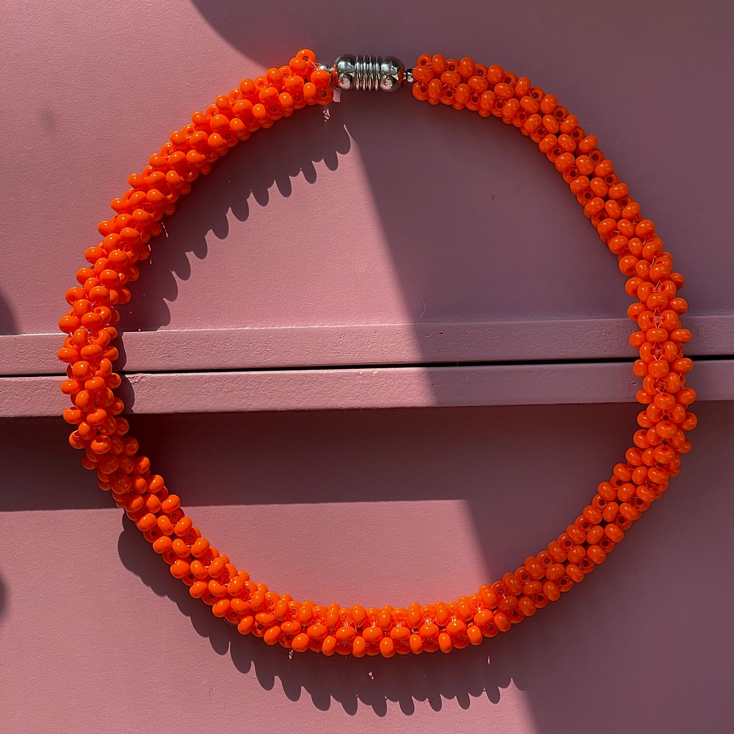 Thick Square Rope Alike Necklace