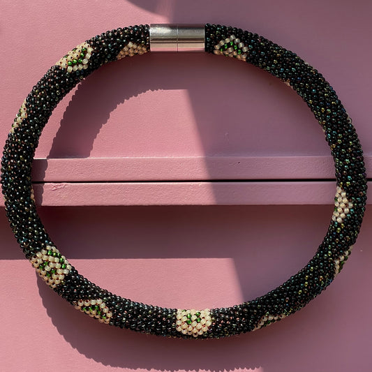 Green Smile Emoji Necklace