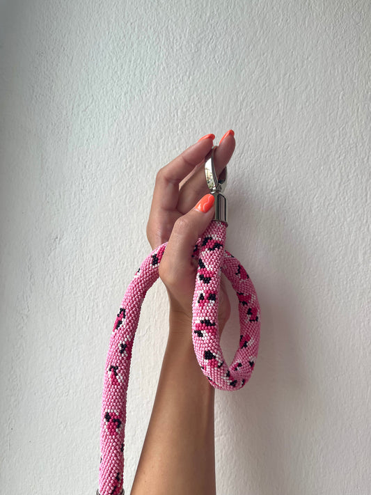 Pink Safari Bag Strap